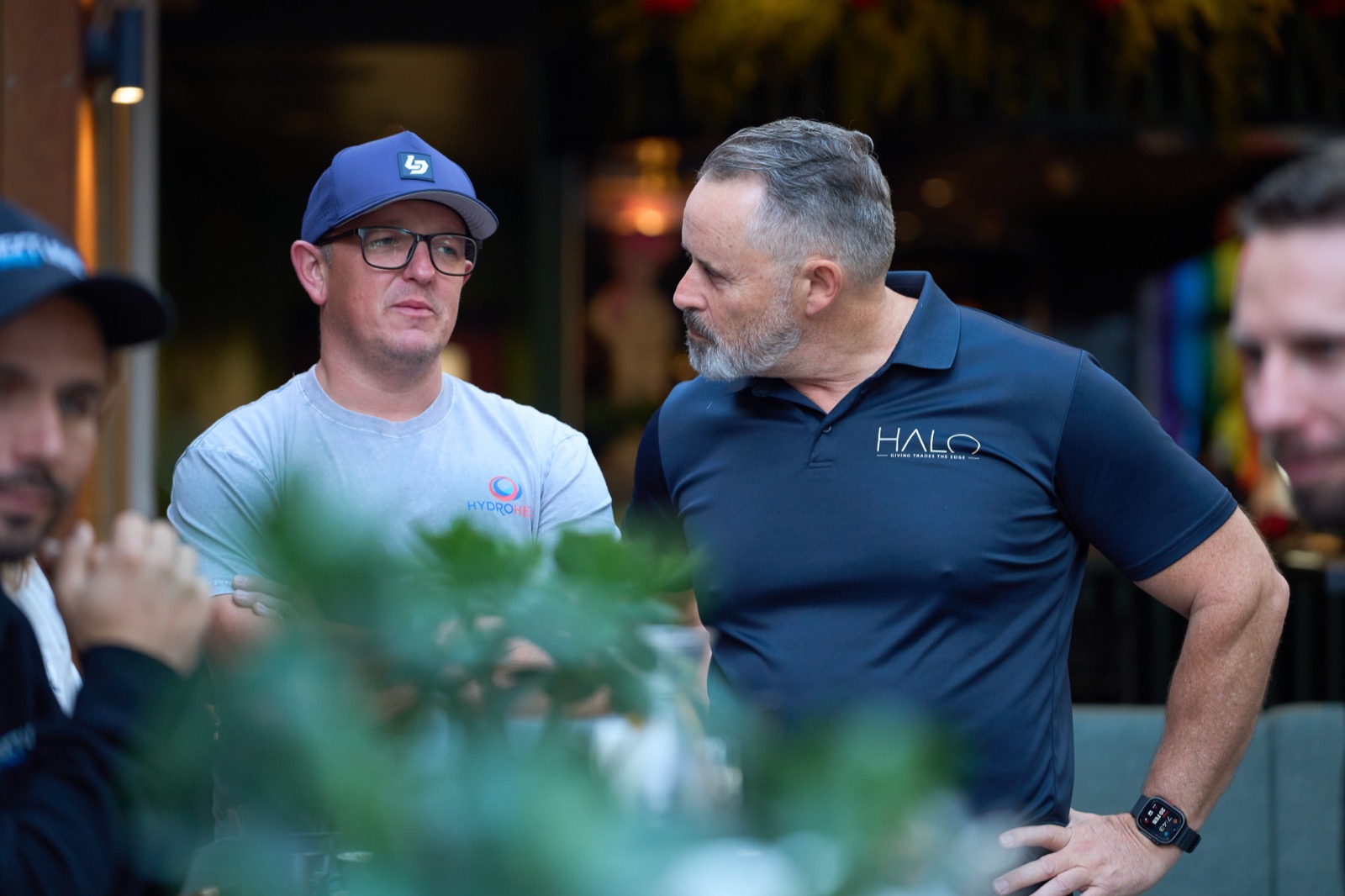 Halo Trade Group members at the table